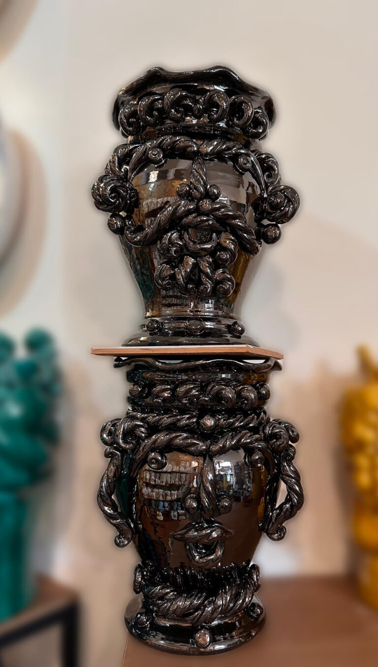 Bronze colored heads